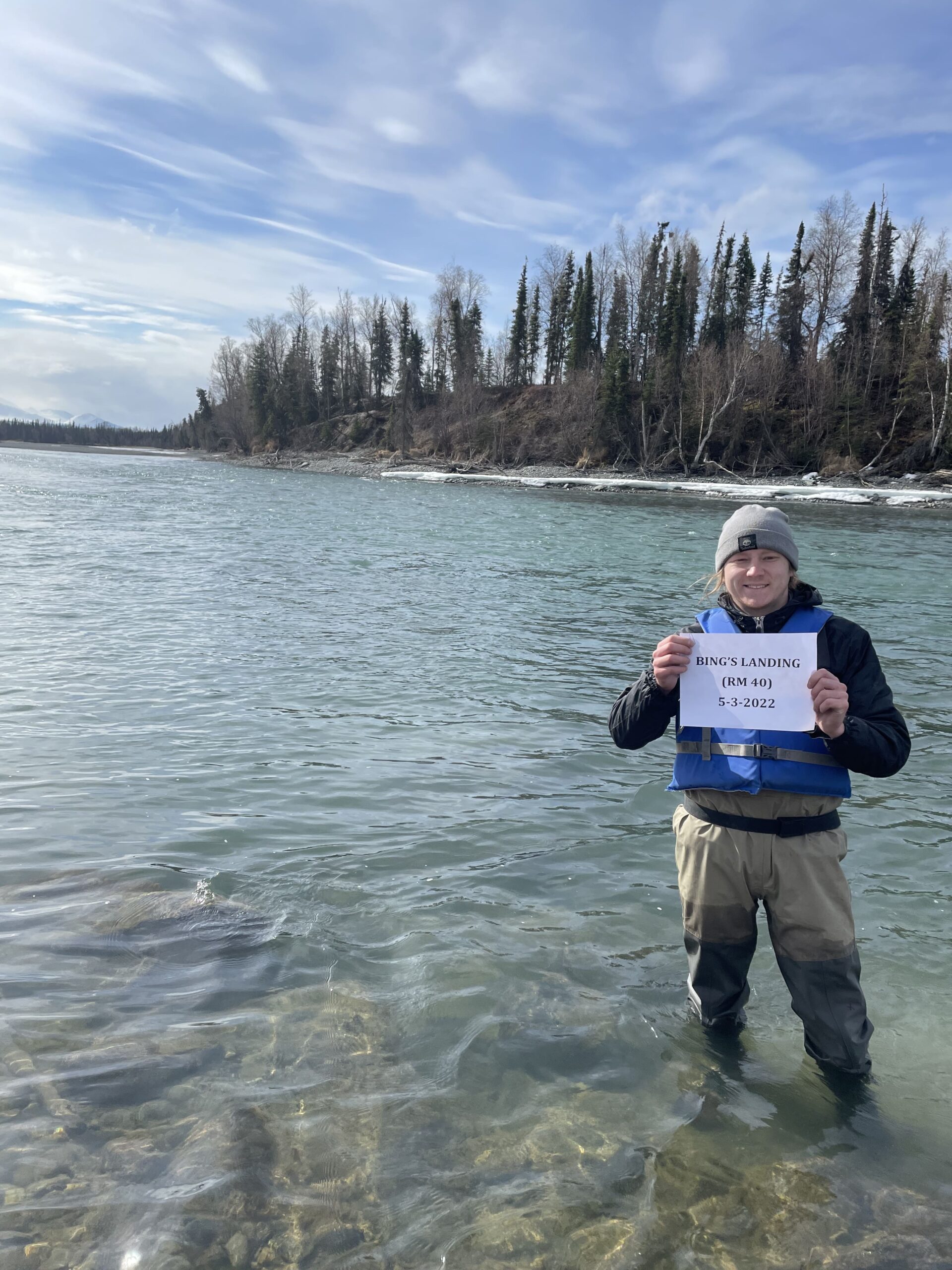 Bing's landing water quality testing