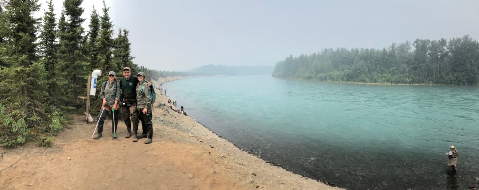 2019-Gene-Rylin-and-Katharine-share-river-stewardship-information-at-RR-Ferry-980x390